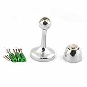 Картинка Упор дверной настенный магнитный Apecs DS-2761-M-CR хром